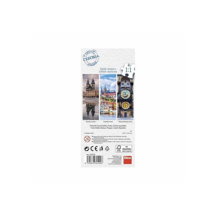 POMNÍK FRANZE KAFKY 75 panoramic Puzzle TRAVEL