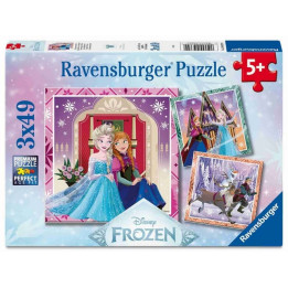 Disney: Ledové království 3x49 dílků