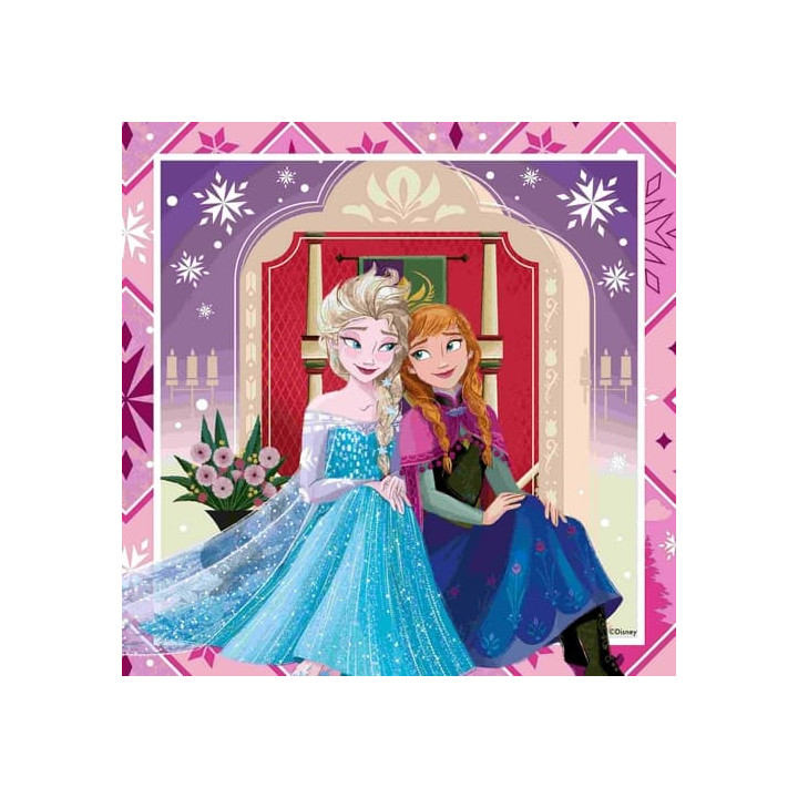 Disney: Ledové království 3x49 dílků