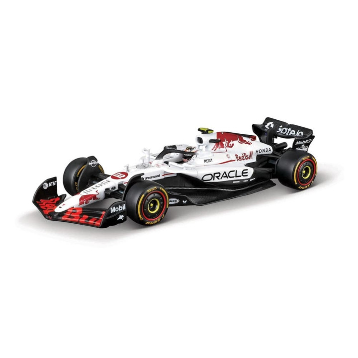Bburago – RACE Formule F1 Oracle Red Bull Racing RB21 (2025) s helmou,  22 Yuki Tsunoda, 1:18