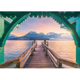 Jezero Annecy 1000 dílků