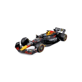 Bburago - RACE F1 v dekorativním boxu, Oracle Red Bull Racing RB20 (2024),  1 Max Verstappen, 1:24