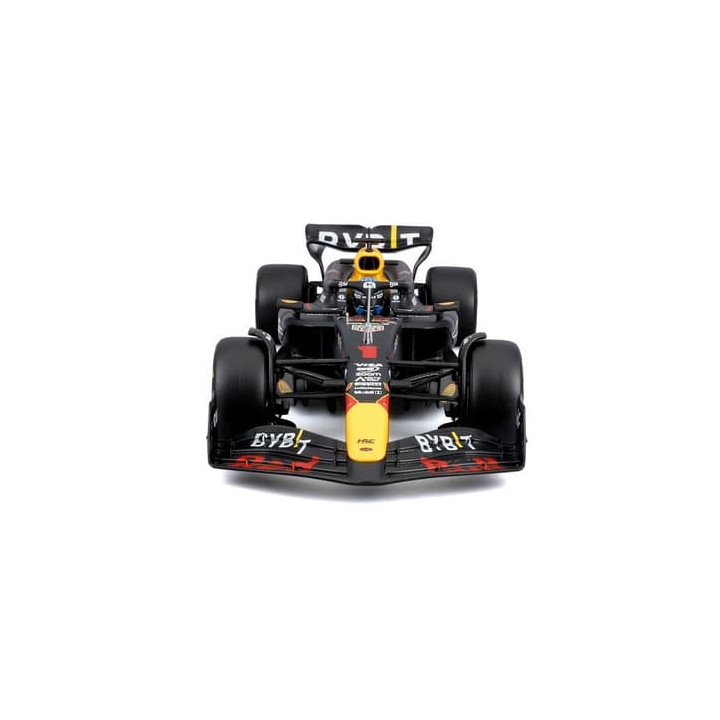Bburago - RACE F1 v dekorativním boxu, Oracle Red Bull Racing RB20 (2024),  1 Max Verstappen, 1:24