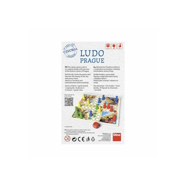 LUDO PRAGUE Cestovní hra TRAVEL