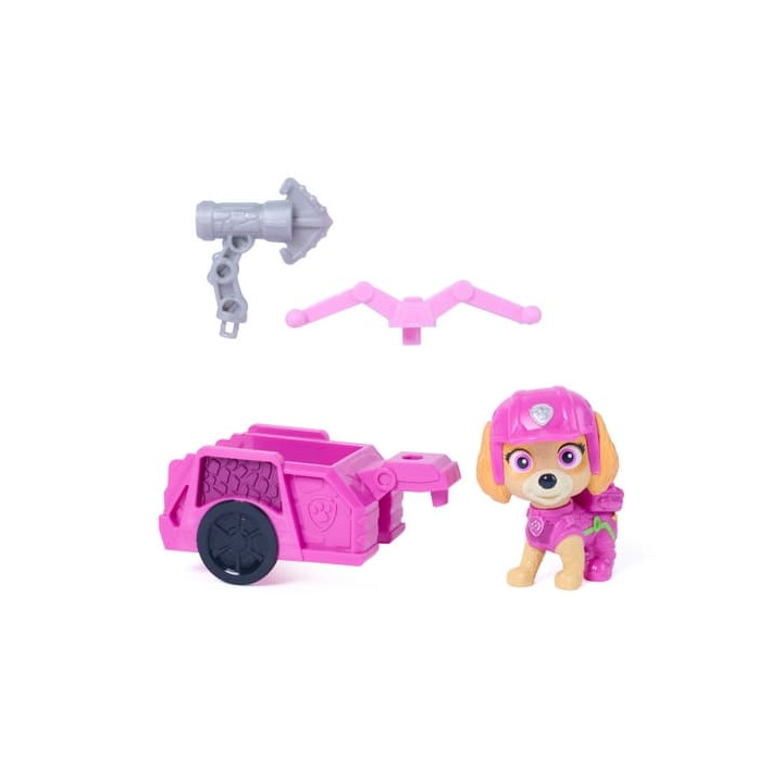 TLAPKOVÁ PATROLA DINO FIGURKA S VOZÍKEM SKYE