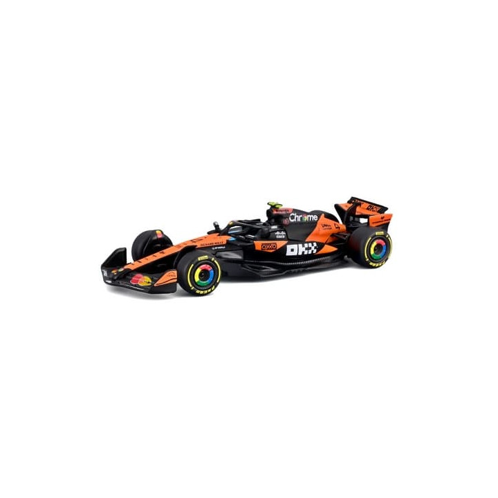 Bburago – FORMULA RACING McLaren Team MCL39 (2025),  4 Lando Norris, blistr, 1:64