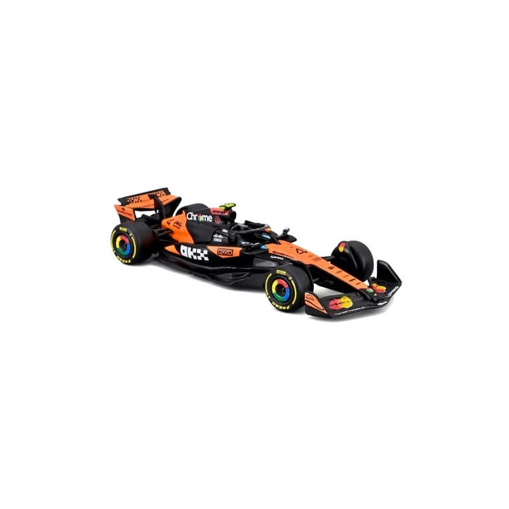 Bburago – FORMULA RACING McLaren Team MCL39 (2025),  4 Lando Norris, blistr, 1:64