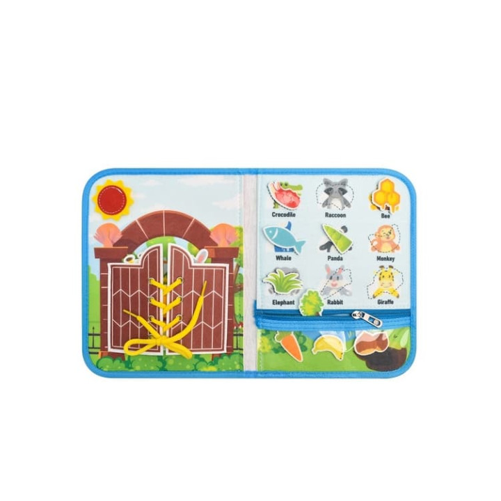2Kids Toys Senzorická busy kniha Batoh