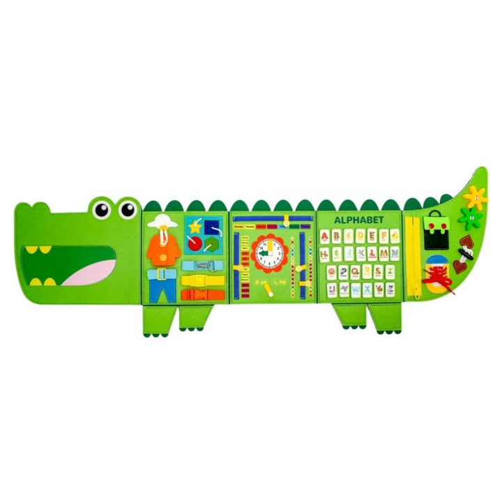 2Kids Toys Soft activity board Krokodýl