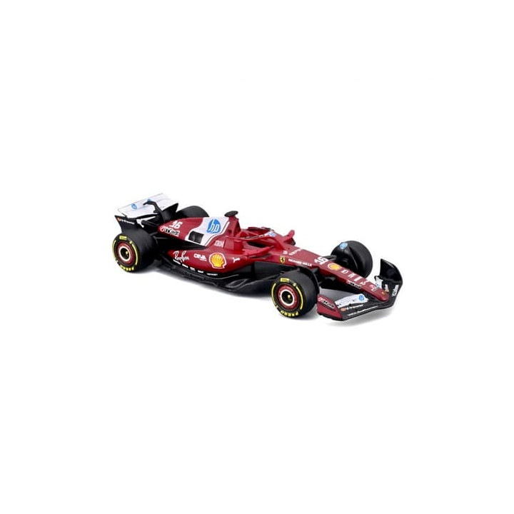 Bburago – FORMULA RACING Ferrari SF-25 (2025),  16 Charles Leclerc, blistr, 1:64