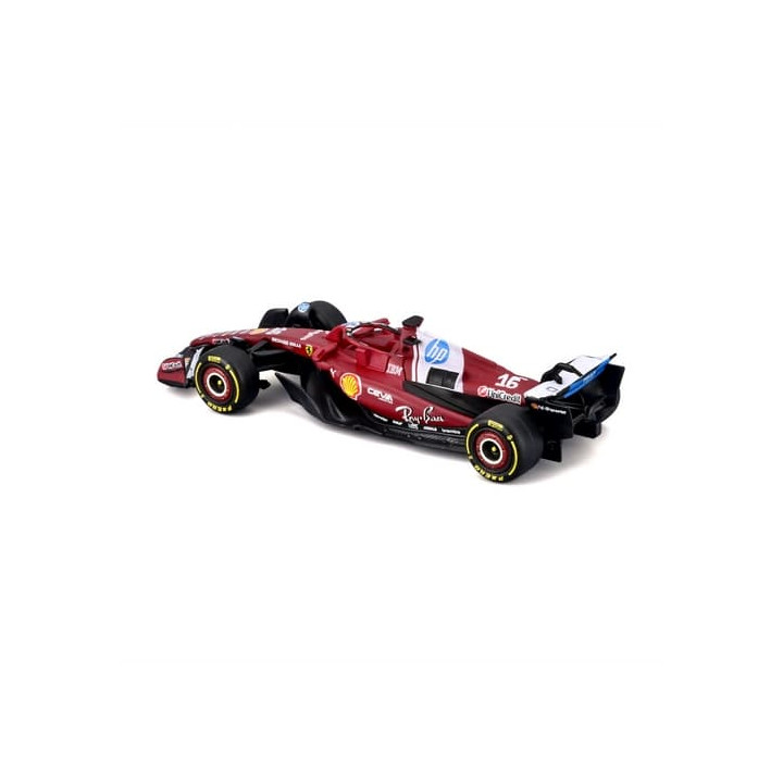 Bburago – FORMULA RACING Ferrari SF-25 (2025),  16 Charles Leclerc, blistr, 1:64