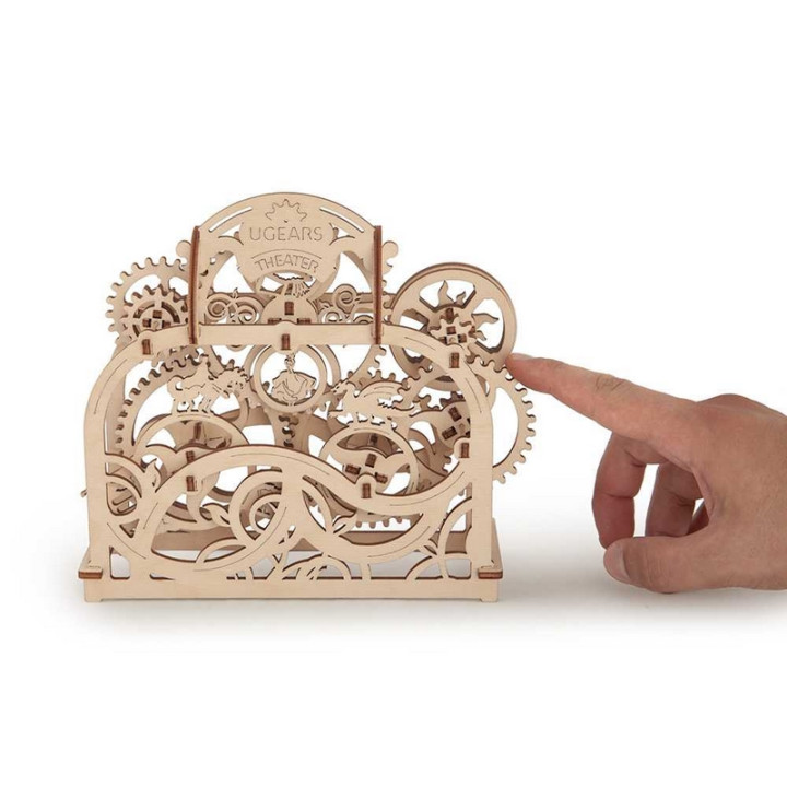 Ugears 3D dřevěné mechanické puzzle Divadlo