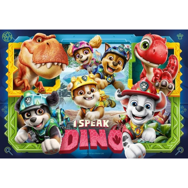 Puzzle Tlapková patrola: Dinosauří film 35 dílků