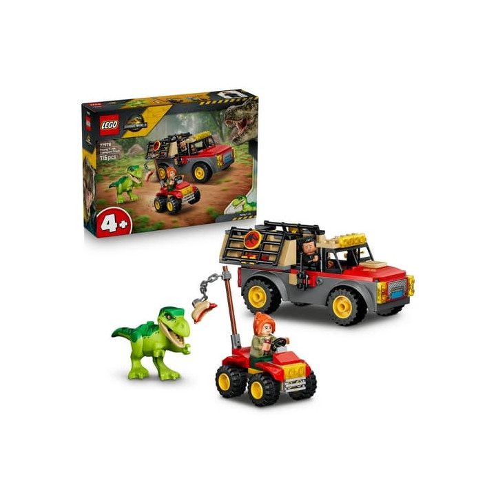 Lego Jurasic World 77978 Náklaďák na přepravu malého T-rexe