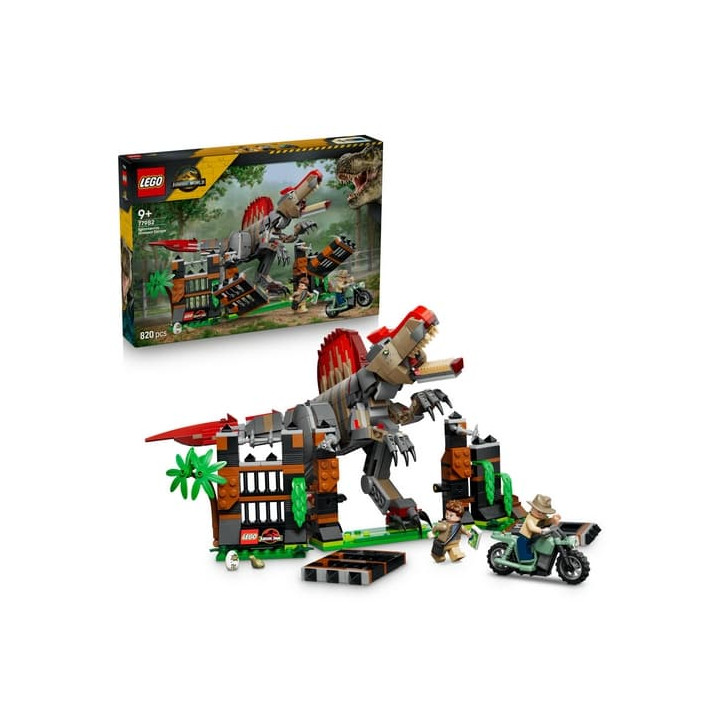 Lego Jurassic Word 77982Útěk dinosaura spinosaura