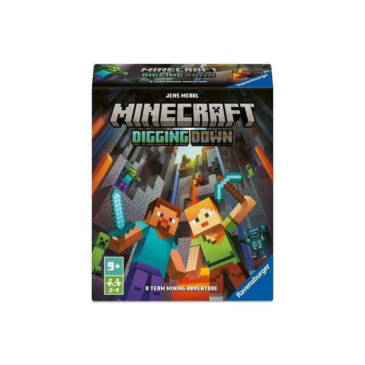 Minecraft Digging Down
