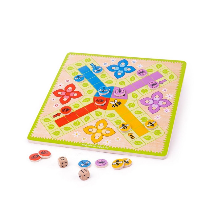 Bigjigs Toys Člověče, nezlob se! Louka
