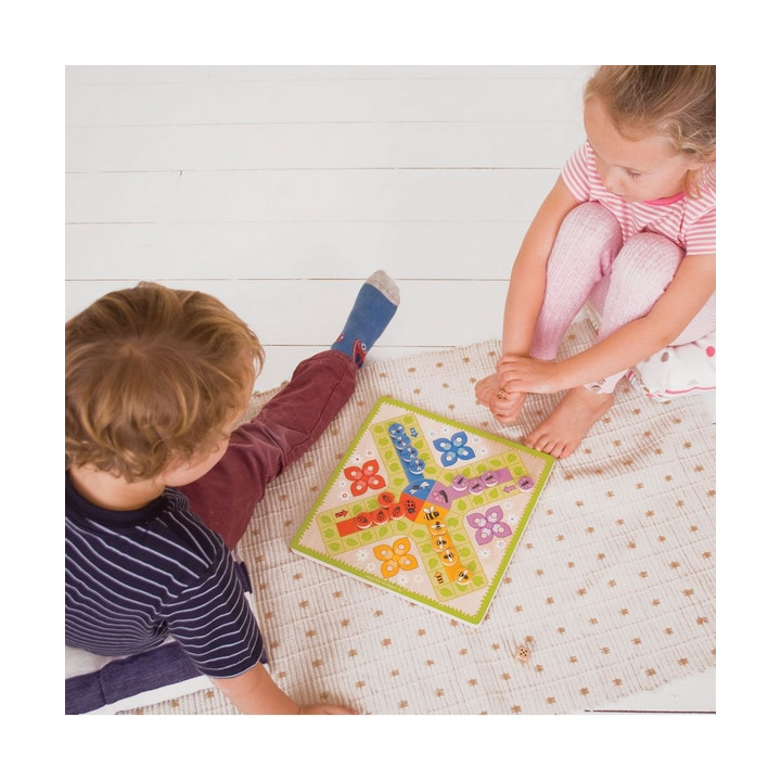 Bigjigs Toys Člověče, nezlob se! Louka