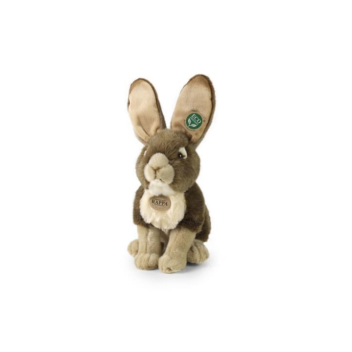 Rappa Plyšový zajíc 30 cm ECO-FRIENDLY