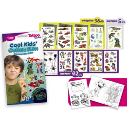 Sada samolepek na tetování Cool Kids' Collection