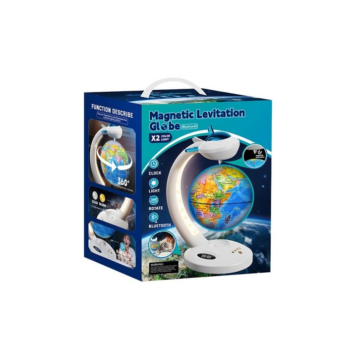 Magnetický levitující glóbus s Bluetooth