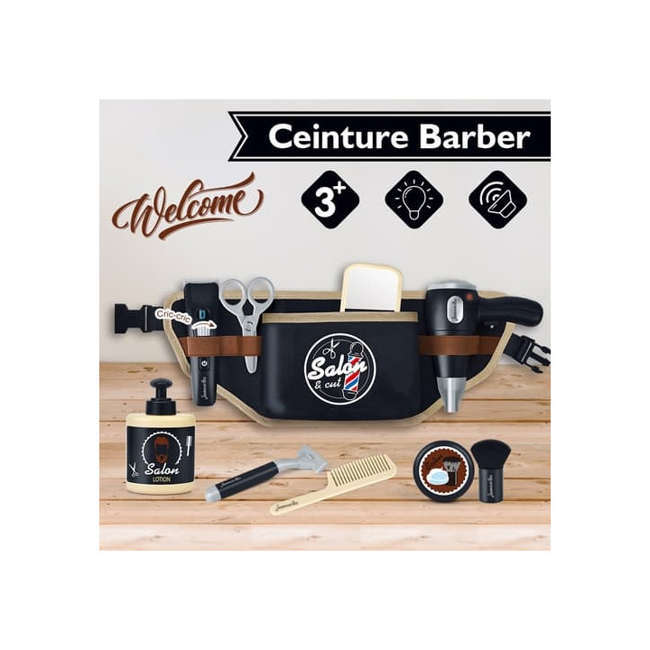 Dětský barber set s kadeřnickým páskem