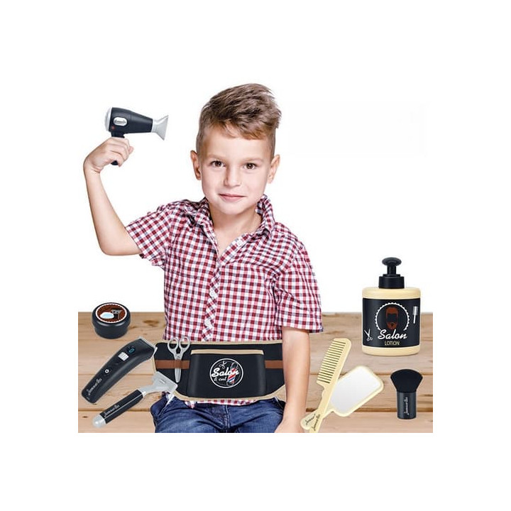 Dětský barber set s kadeřnickým páskem
