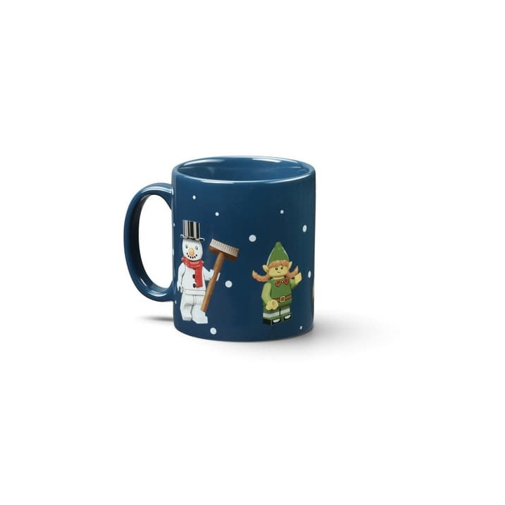 LEGO hrnek 300 ml - vánoční minifigurky