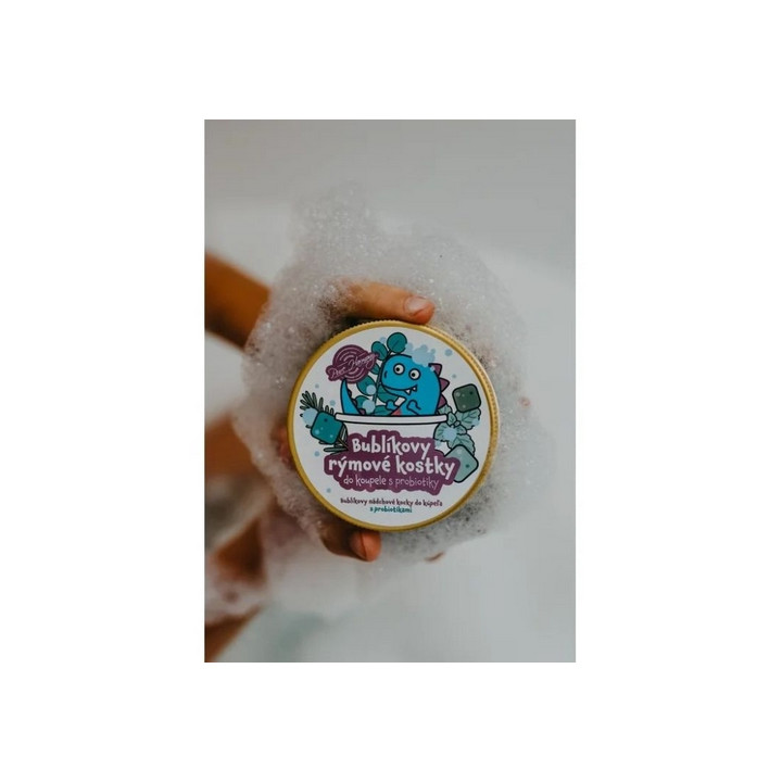 PURE HARMONY SŮL do koupele Bublíkovy rýmové kostky s probiotiky 180g