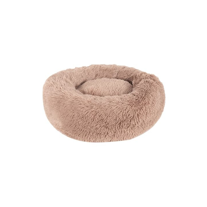 Plyšový pelíšek pro domácí mazlíčky 50cm, světle hnědý