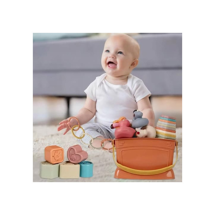 Montessori stohovací kostky