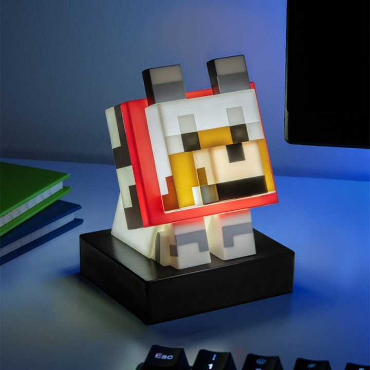 Icon Light Vlk Minecraft na baterie v krabičce