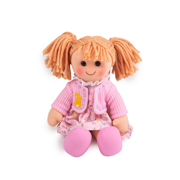 Bigjigs Toys Látková panenka Ella 34 cm