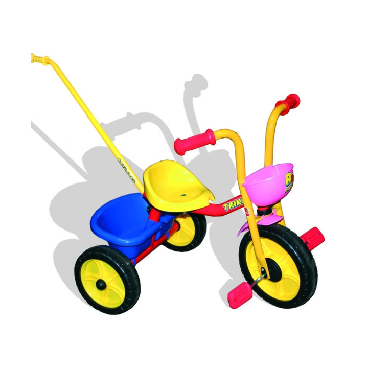 Tříkolka Baby Trike s vodící tyčí