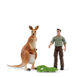 Výlet s rangerem za klokany Schleich 81540 Výlet s rangerem za klokany