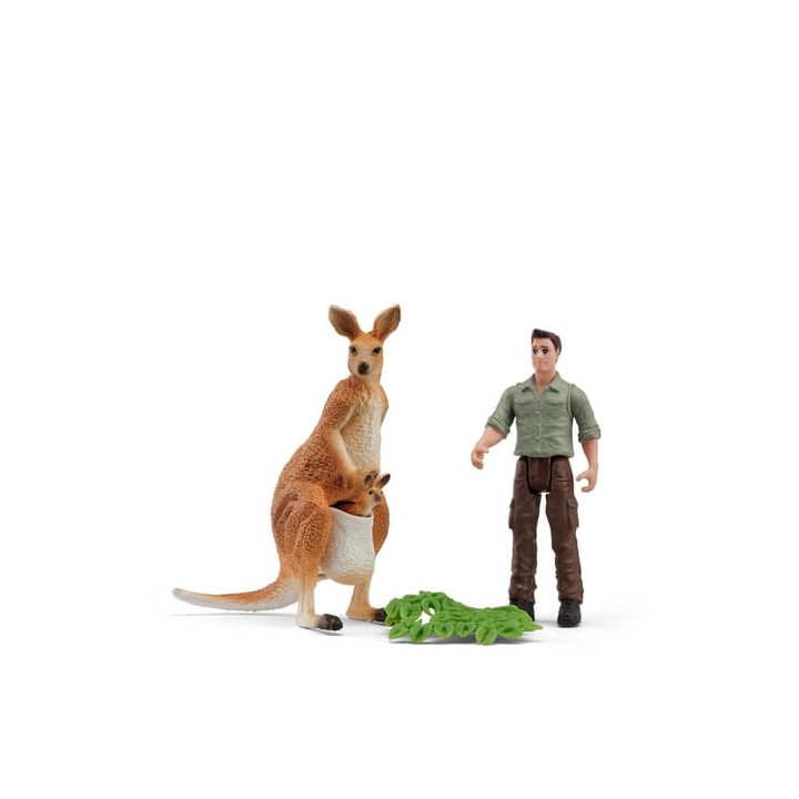 Výlet s rangerem za klokany Schleich 81540 Výlet s rangerem za klokany