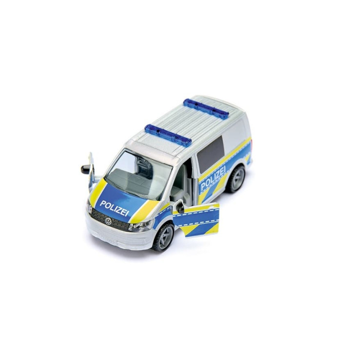 SIKU Super - VW T6 policejní dodávka s motorkou BMW
