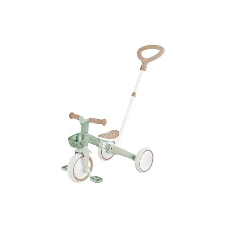 Tříkolka LEARNING TRIKE 3v1 PLUS ECOLOGIC, pistachio