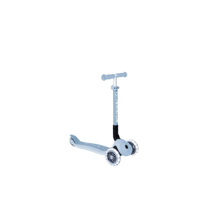 Koloběžka JUNIOR FOLDABLE LIGHTS ECOLOGIC, blueberry