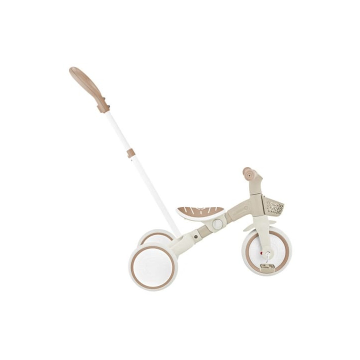 Tříkolka LEARNING TRIKE 3v1 PLUS ECOLOGIC, coconut