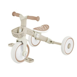 Tříkolka LEARNING TRIKE 2v1 PLUS ECOLOGIC, coconut