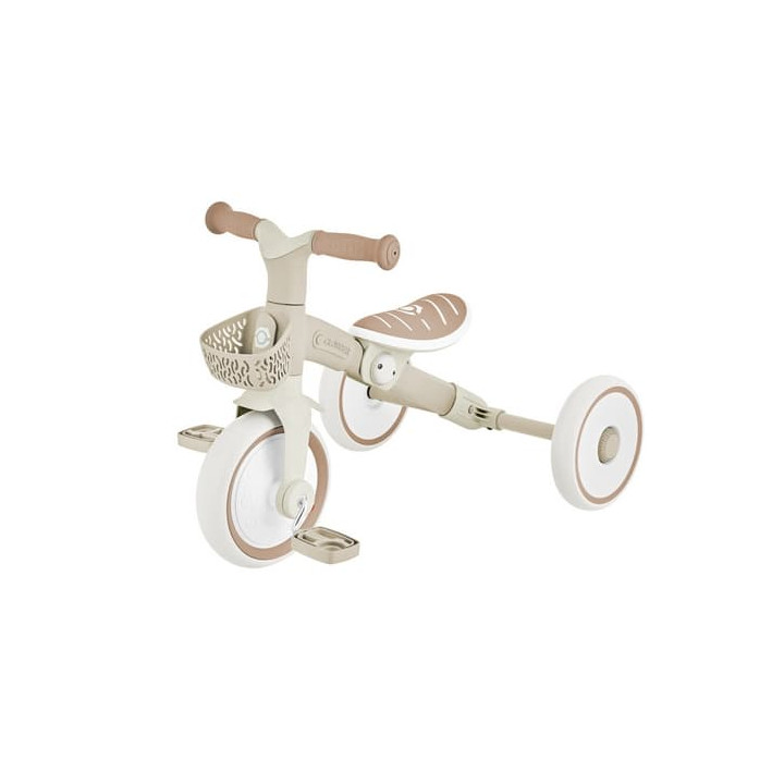 Tříkolka LEARNING TRIKE 2v1 PLUS ECOLOGIC, coconut