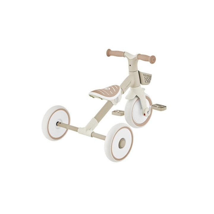 Tříkolka LEARNING TRIKE 2v1 PLUS ECOLOGIC, coconut