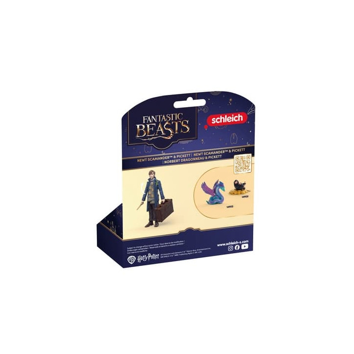 Schleich 42743 Fantastická zvířata - Mlok Scamander™ a Větvík