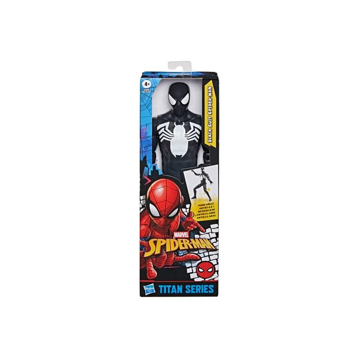 HASBRO - Spider-Man Titan Series - Black Suit Spider-Man figurka