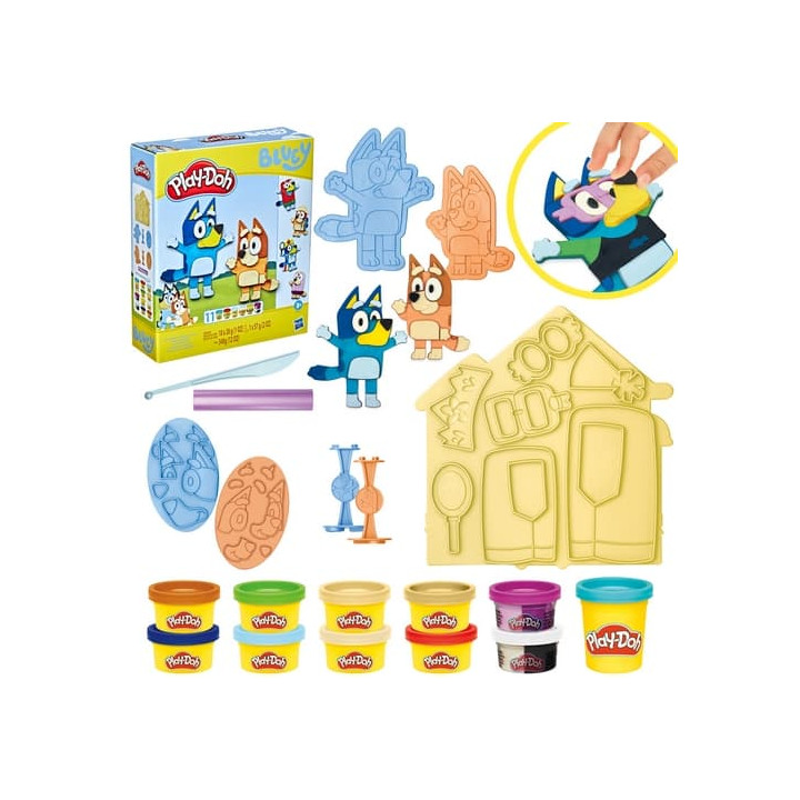 HASBRO - Play-Doh kreativní sada BLUEY - kostýmy