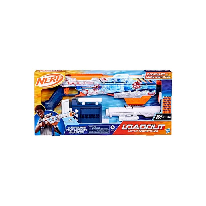 HASBRO - Nerf LOADOUT Arctic Zerostriker