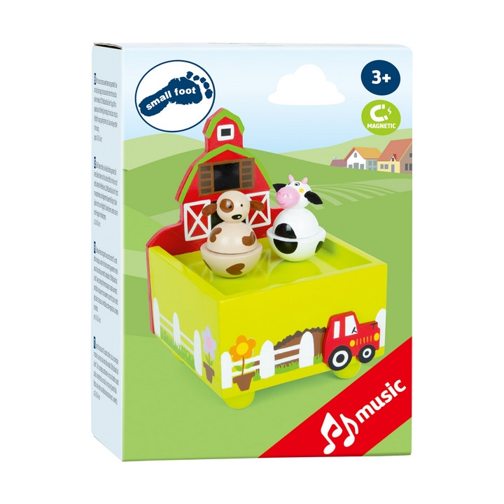 Small Foot Hudební skříňka farma