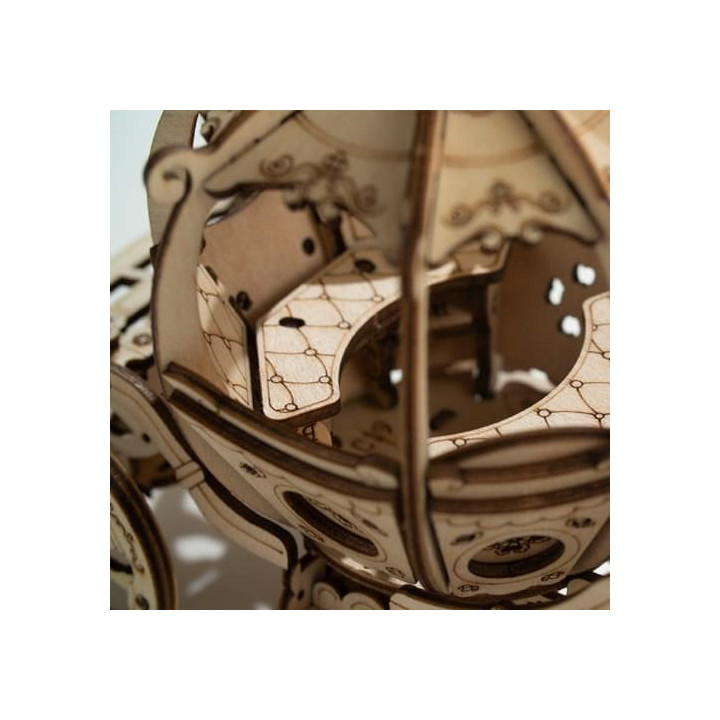 RoboTime dřevěné 3D puzzle Pohádkový kočár