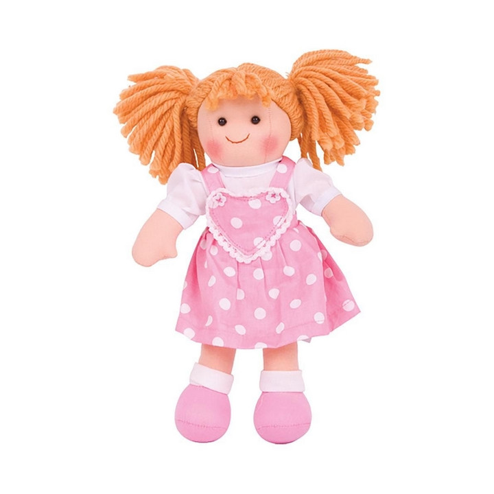 Bigjigs Toys Látková panenka Ruby 28 cm